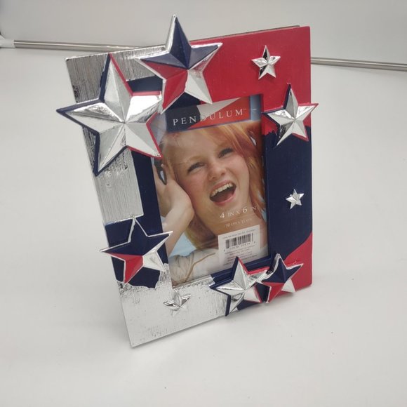 NWT BOGO 3 Dimensional Art Picture Frame 4x6 Stars - Buy One Get One Free - Picture 3 of 6